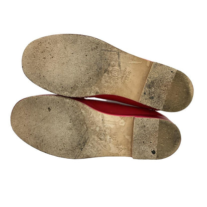 Chanel Loafers Pink CC Logo Leather — view 8