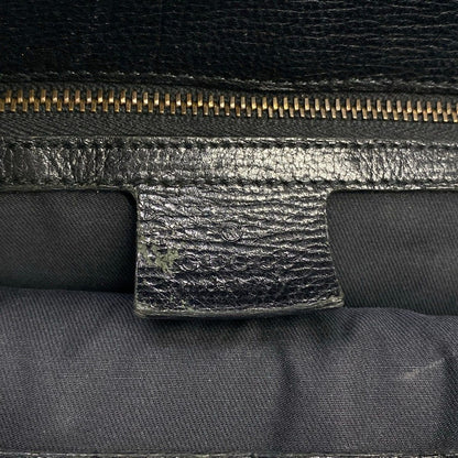 Gucci Handbag Horsebit Black Leather — view 8