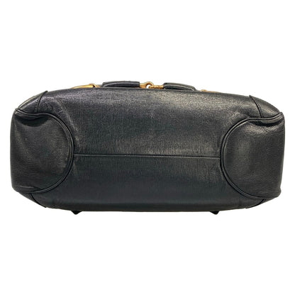 Gucci Handbag Horsebit Black Leather — view 5
