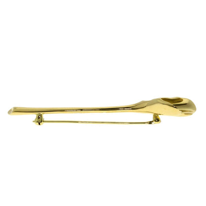 Tiffany & Co Ginkgo Brooch 18k Yellow Gold — view 3