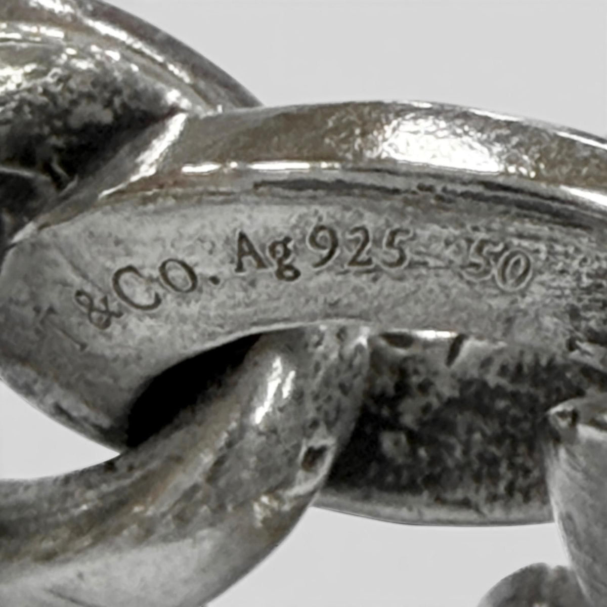 Tiffany & Co Forge Ring 925 High Polish Silver — view 5