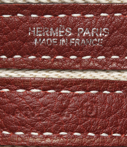 Hermes Tote Bag Silver Garden Party PM — view 4