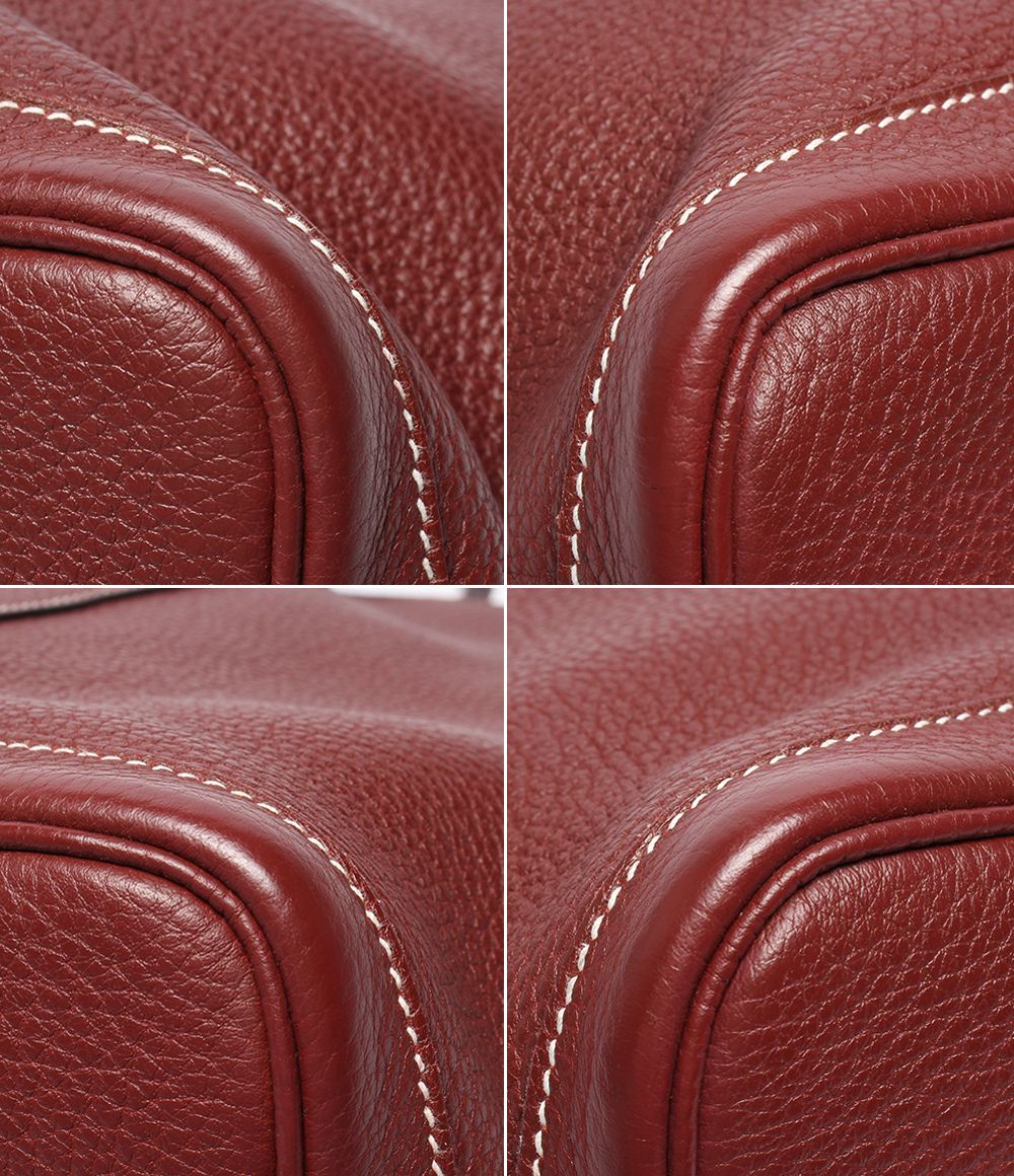 Hermes Tote Bag Silver Garden Party PM — view 5