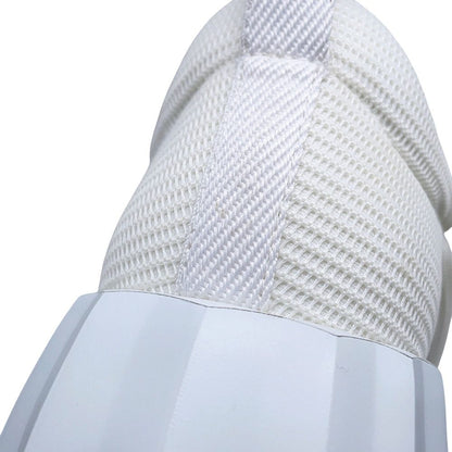 Hermes Sneakers Bounding Mesh Velour Shoes White — view 6