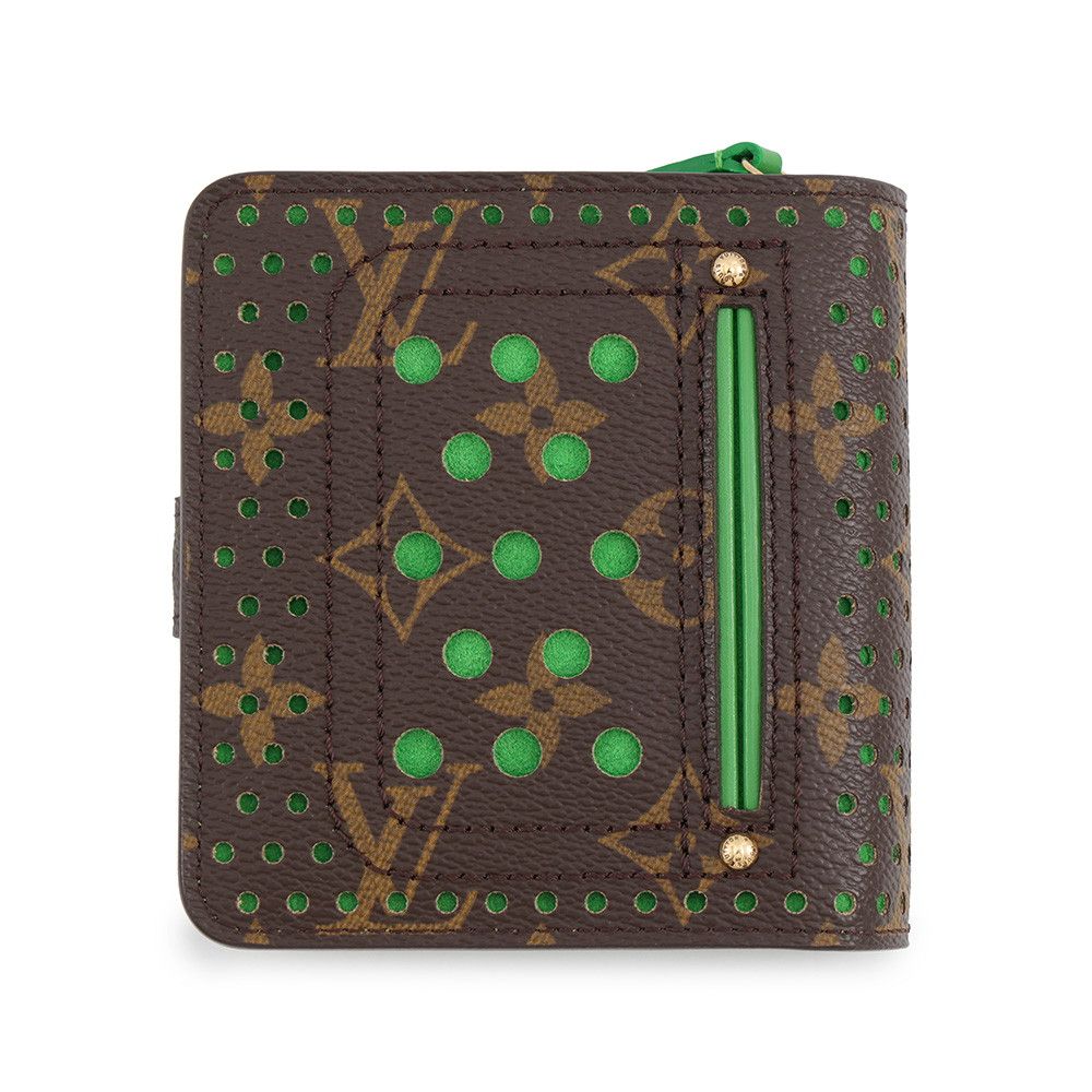 Louis Vuitton Monogram Perfo Compact Zip Wallet — view 3