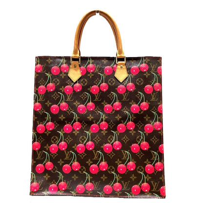 Louis Vuitton Monogram Cherry Sac Plat Tote Bag Canvas — view 2