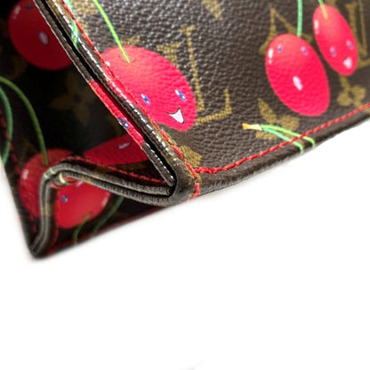 Louis Vuitton Monogram Cherry Sac Plat Tote Bag Canvas — view 8