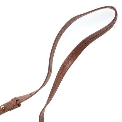 Max Mara Elsa Mini Shoulder Bag Brown Leather Gold — view 6