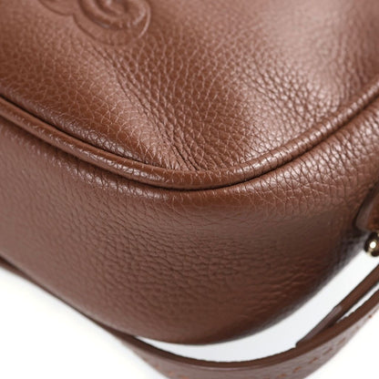 Max Mara Elsa Mini Shoulder Bag Brown Leather Gold — view 5