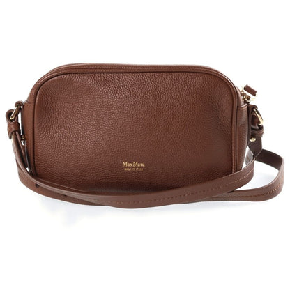Max Mara Elsa Mini Shoulder Bag Brown Leather Gold — view 2