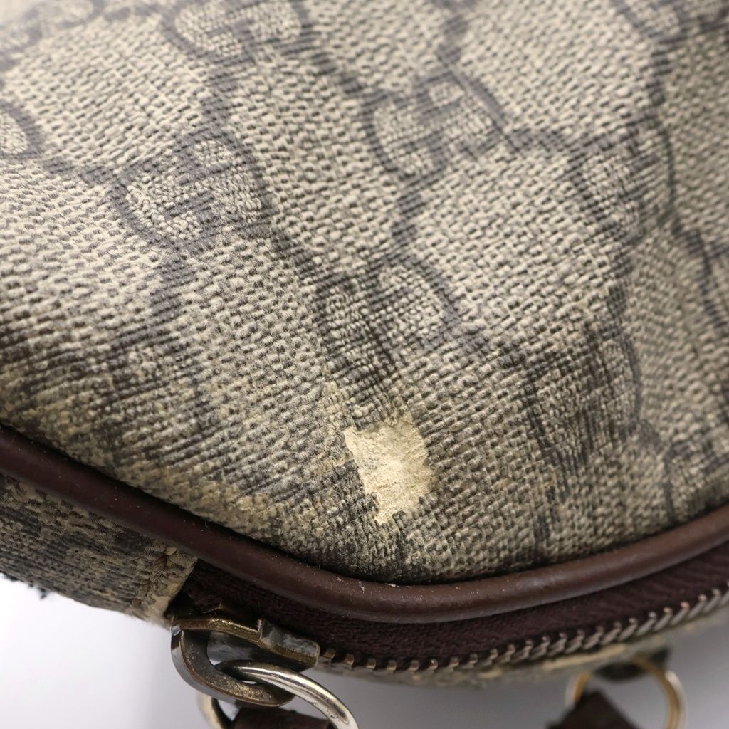 Gucci GG Supreme Courier Sherry Line Belt Bag Beige — view 7