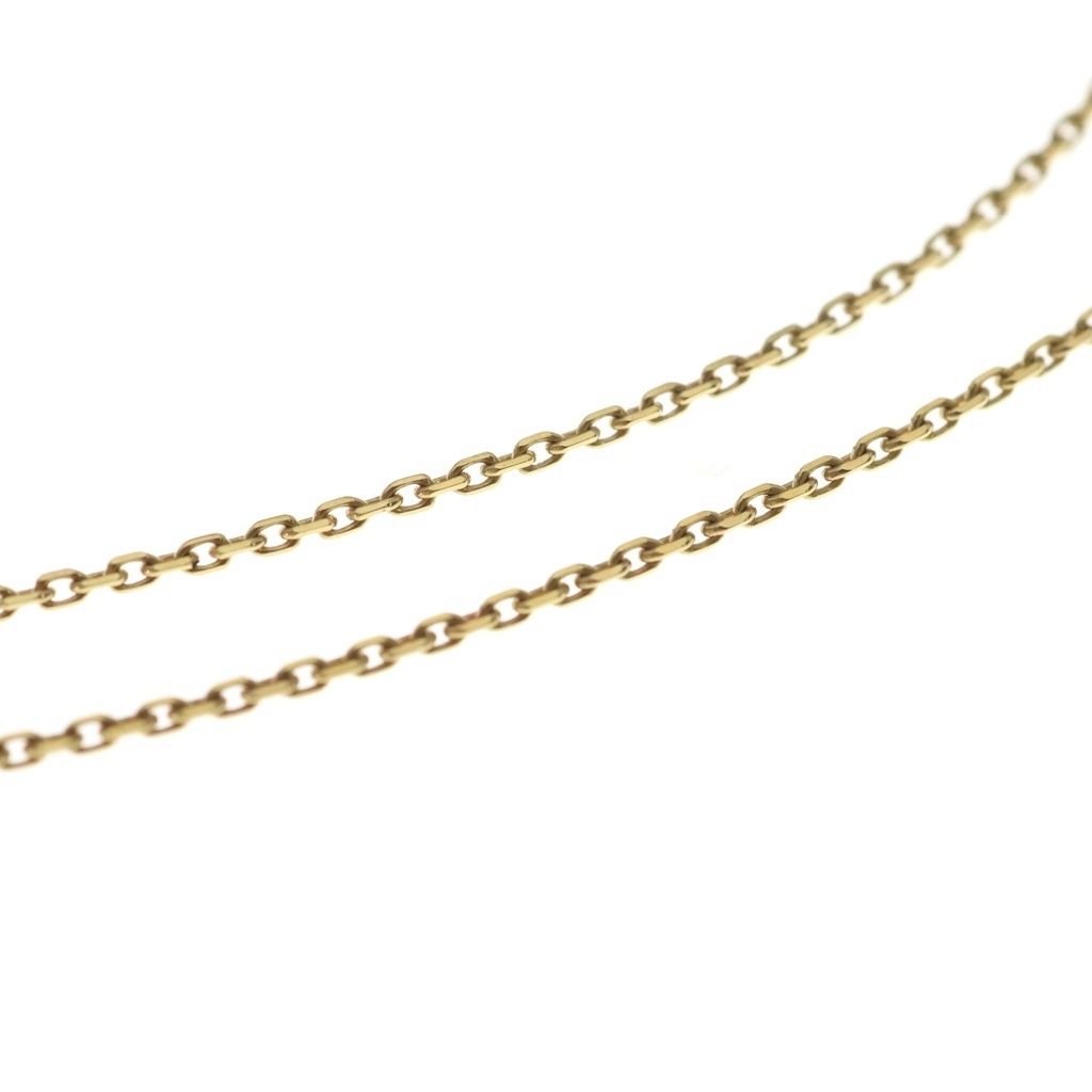 Van Cleef & Arpels Lucky Alhambra Papillon Tiger's Eye Pendant Chain — view 5