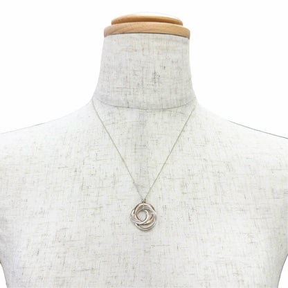 Tiffany & Co 1837 Interlocking Circle Pendant Gold Rubedo — view 3