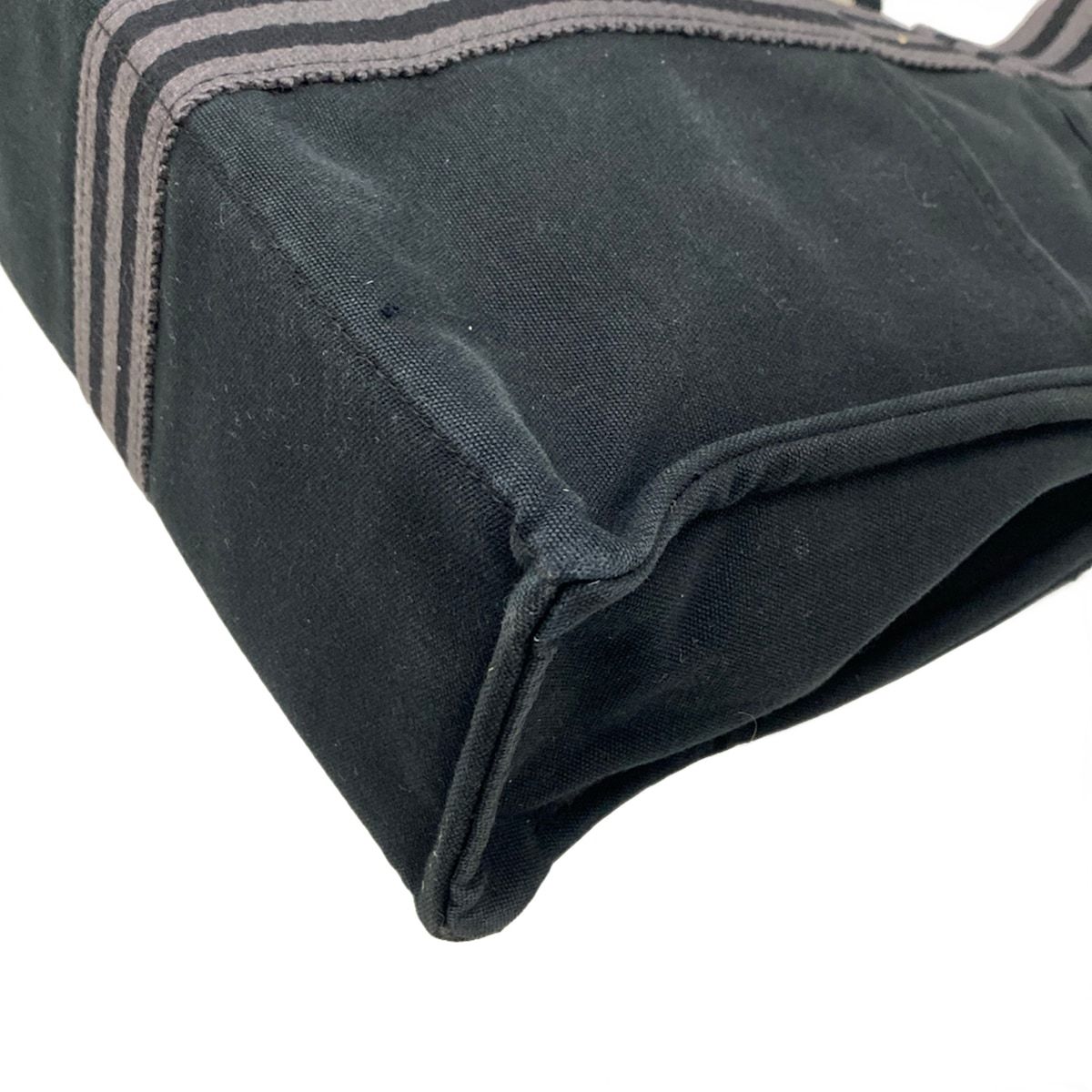 Hermes Tote Bag Fourre Tout MM Black Gray — view 6