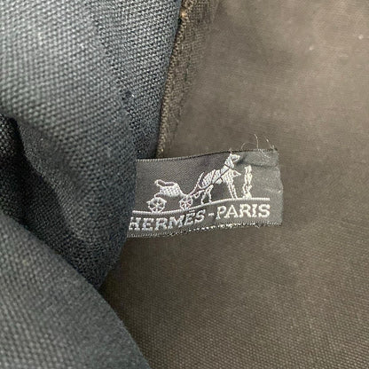 Hermes Tote Bag Fourre Tout MM Black Gray — view 8