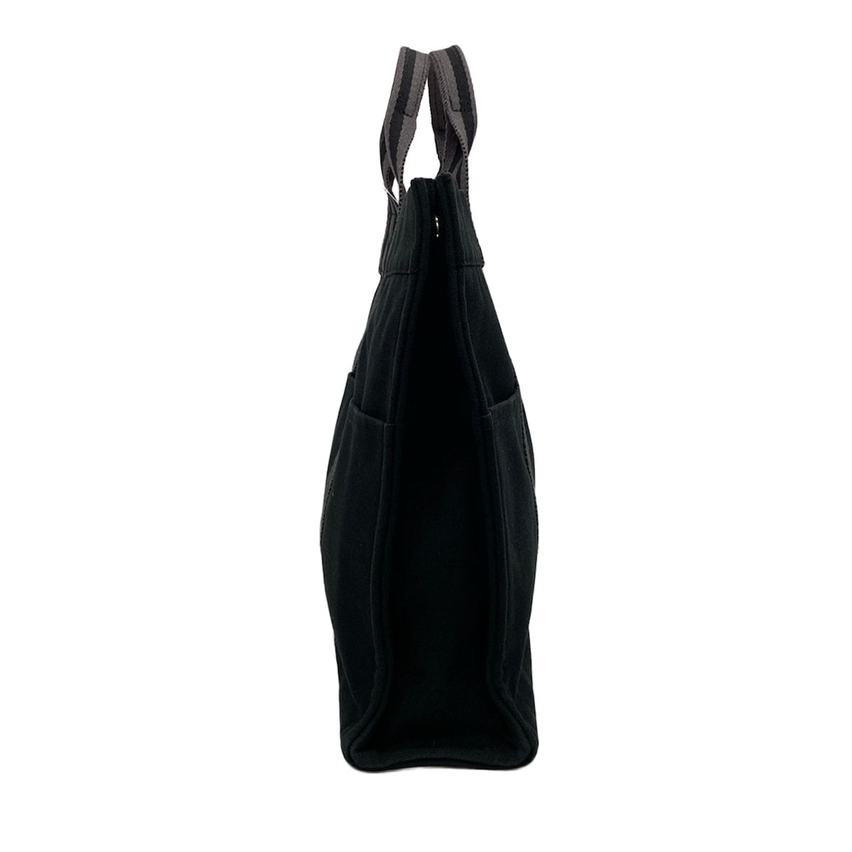 Hermes Tote Bag Fourre Tout MM Black Gray — view 2