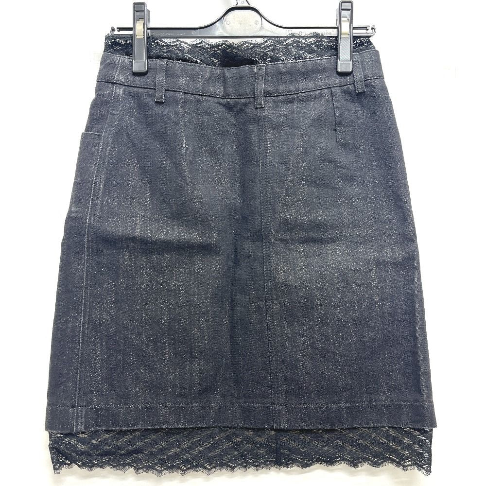 Chanel Skirt Denim Black — view 2