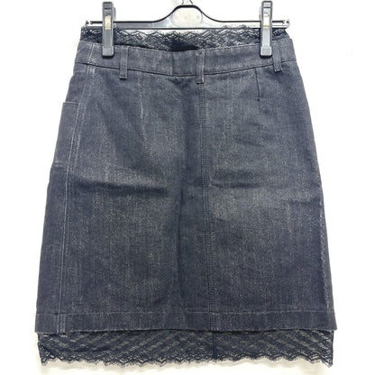 Chanel Skirt Denim Black — view 2