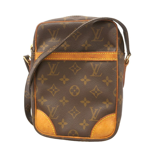 Louis Vuitton Shoulder Bag Monogram Danube Brown