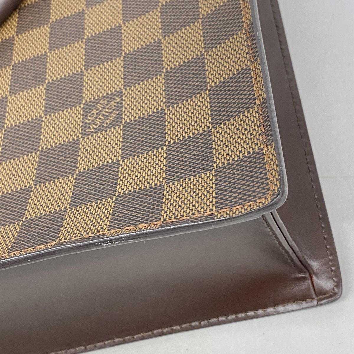 Louis Vuitton Tote Bag Damier Vevarnish Ebene — view 6