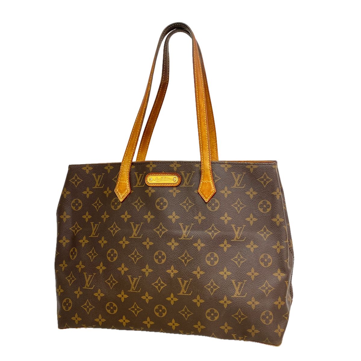 Louis Vuitton Tote Bag Monogram Wilshire MM Brown