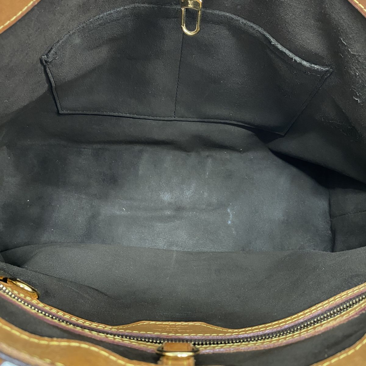 Louis Vuitton Tote Bag Monogram Wilshire MM Brown — view 4