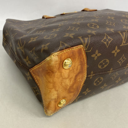 Louis Vuitton Tote Bag Monogram Wilshire MM Brown — view 6
