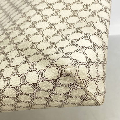 Celine Handbag Macadam Ivory Gold — view 6