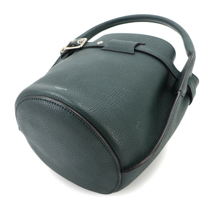 Celine Big Bag Bucket Nano 2-Way Bag Leather Green Bag — view 5