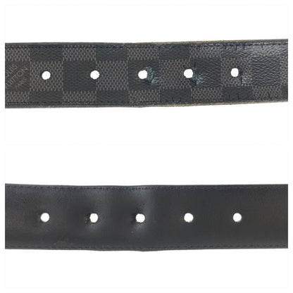 Louis Vuitton Damier Graphite Ceinture Pont Neuf 100 Black Belt — view 6