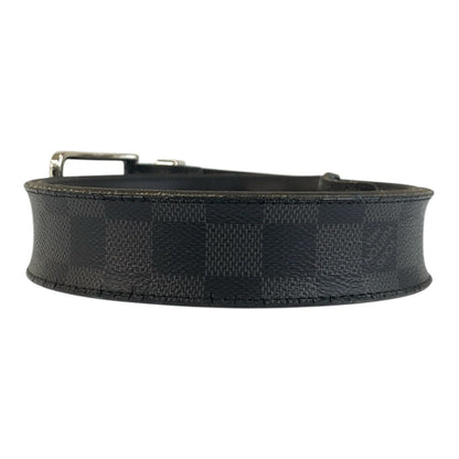 Louis Vuitton Damier Graphite Ceinture Pont Neuf 100 Black Belt — view 2