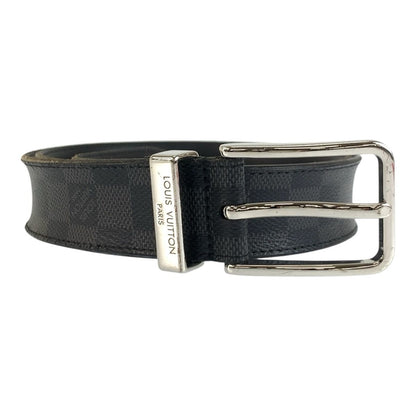 Louis Vuitton Damier Graphite Ceinture Pont Neuf 100 Black Belt