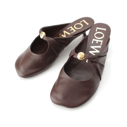Loewe Pebble Napalum Anagram Mules Brownie
