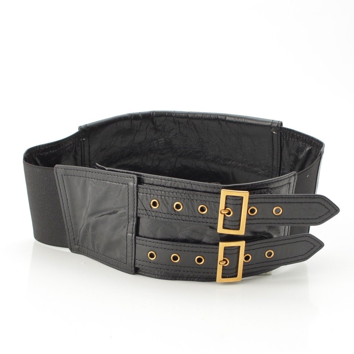 Dior Saddle Leather Waist Pouch Belt Black — view 2