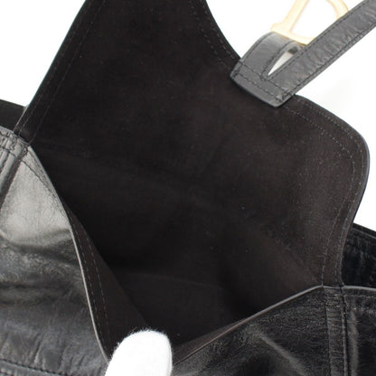 Dior Saddle Leather Waist Pouch Belt Black — view 5