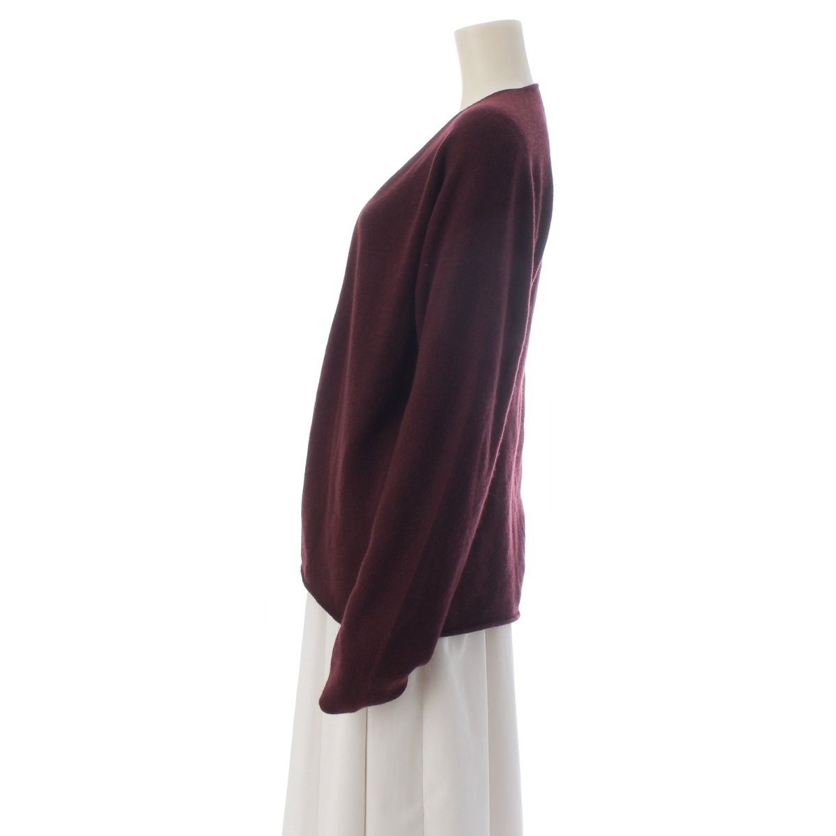 Hermes Martin Margiela Era Cashmere Buttonless Knit Cardigan Long Sleeve — view 3