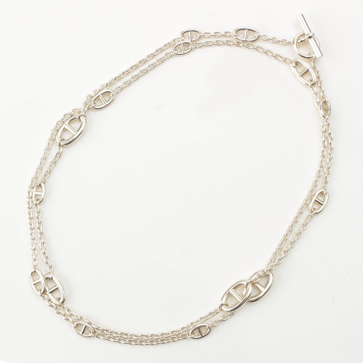 Hermes Chaine d'Ancre Farandole Necklace Silver 925 — view 2