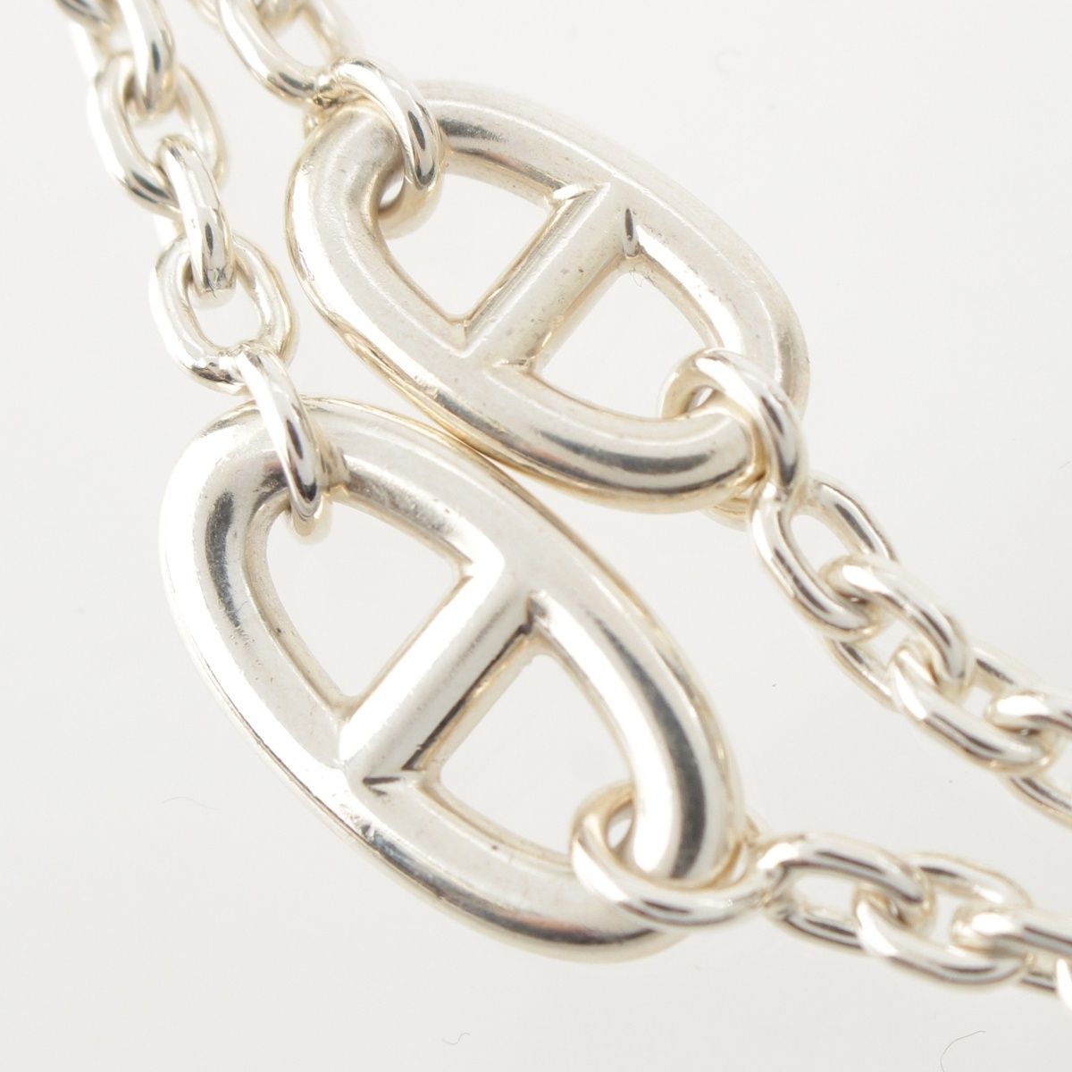 Hermes Chaine d'Ancre Farandole Necklace Silver 925 — view 3