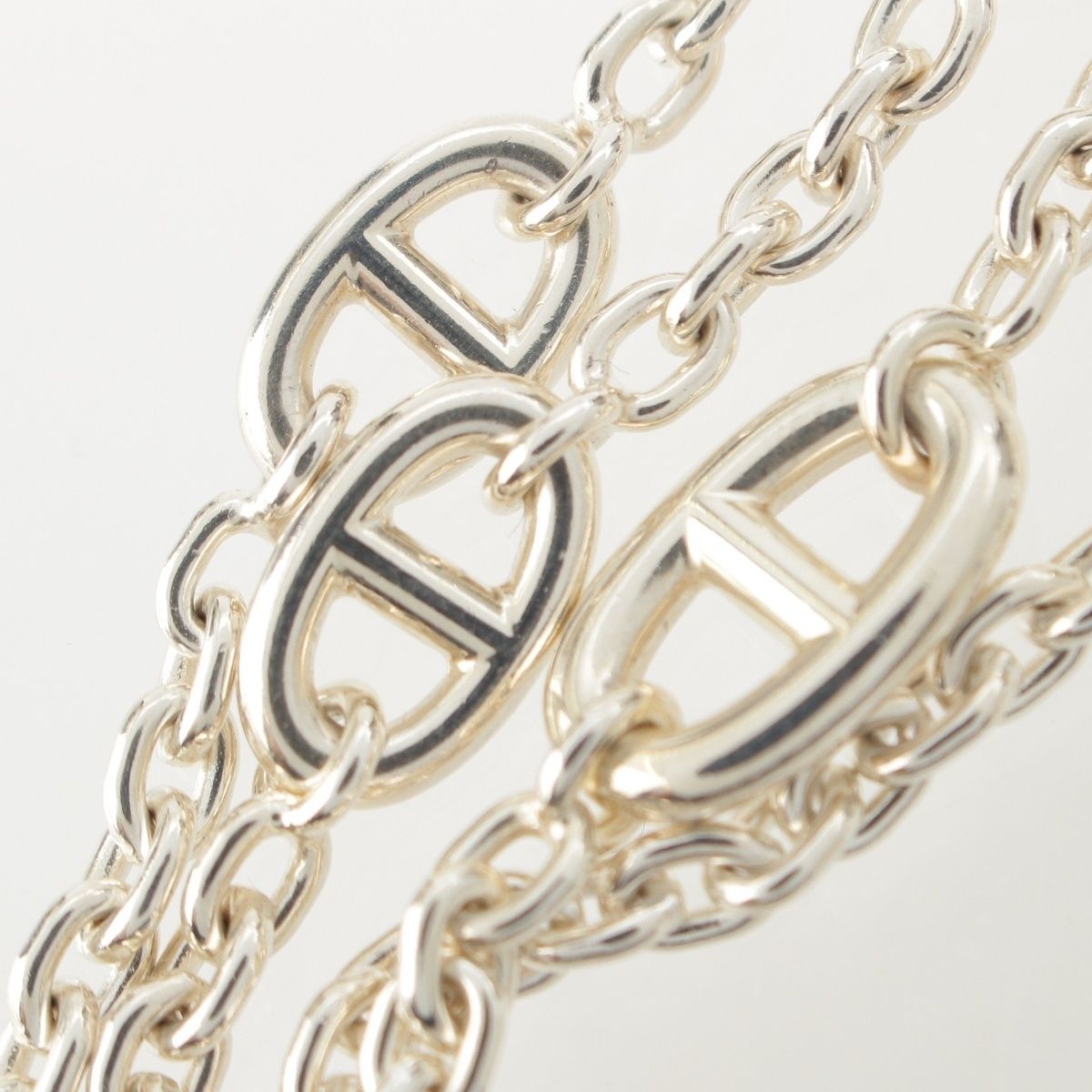 Hermes Chaine d'Ancre Farandole Necklace Silver 925 — view 5