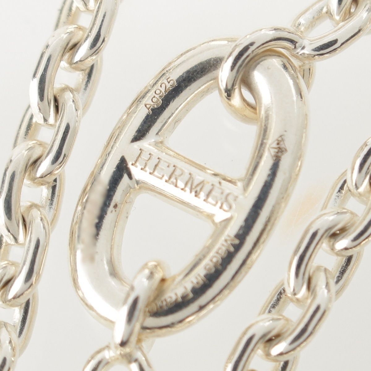Hermes Chaine d'Ancre Farandole Necklace Silver 925 — view 8