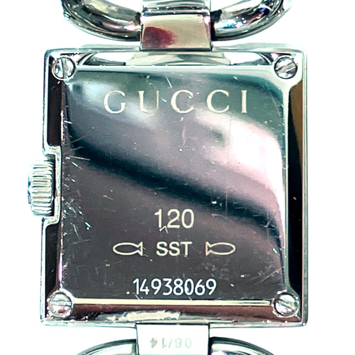 Gucci Tornavoni Watch SS Quartz Shell Pink Dial — view 5