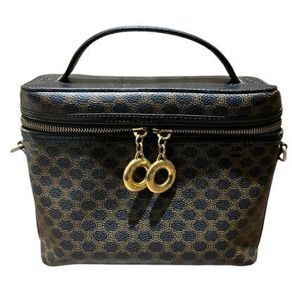 Celine Vanity Macadam Makeup Pouch