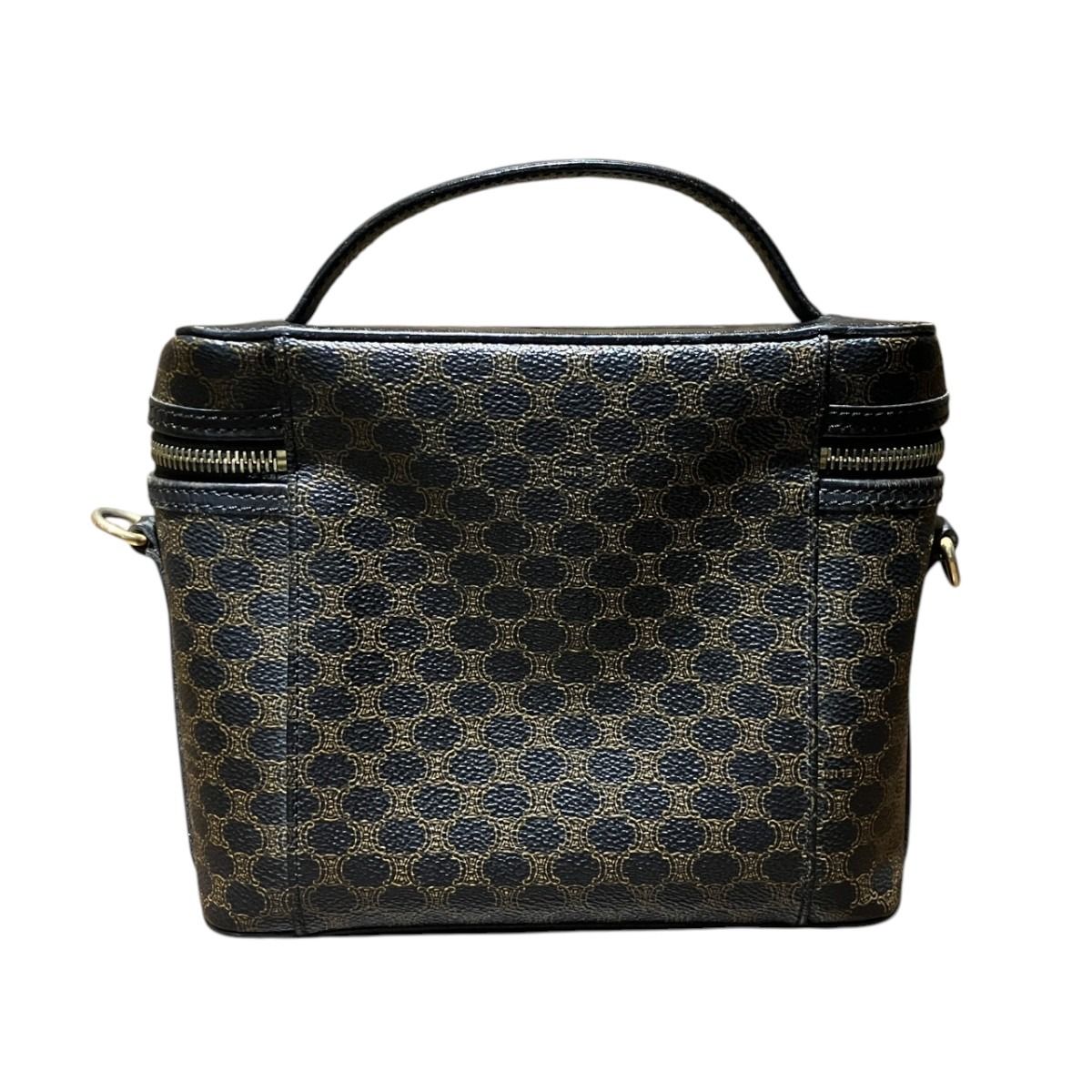 Celine Vanity Macadam Makeup Pouch — view 2
