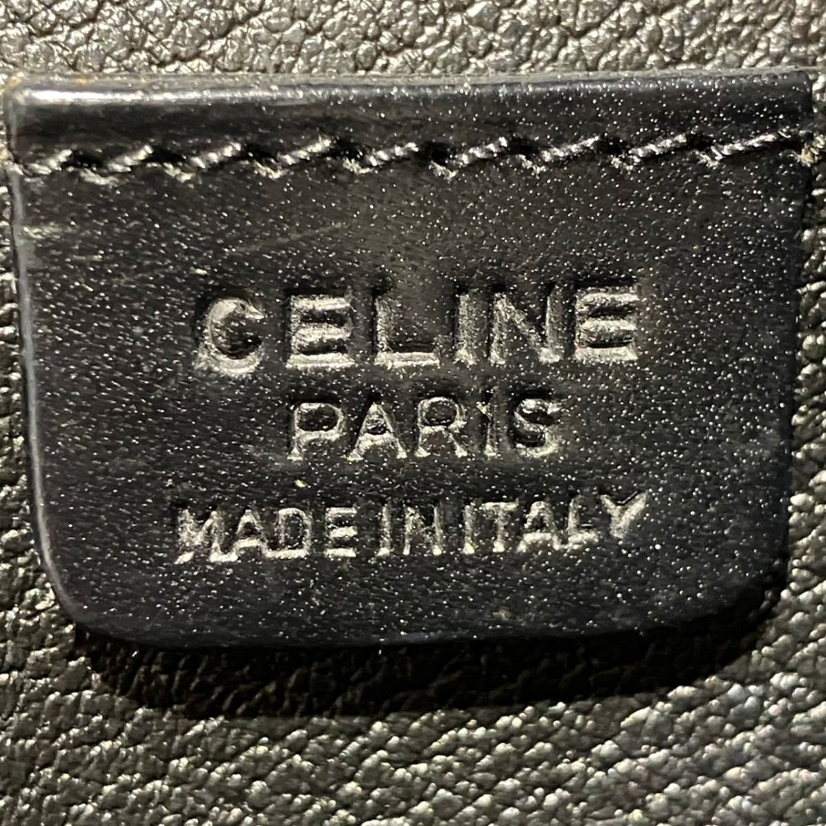 Celine Vanity Macadam Makeup Pouch — view 4