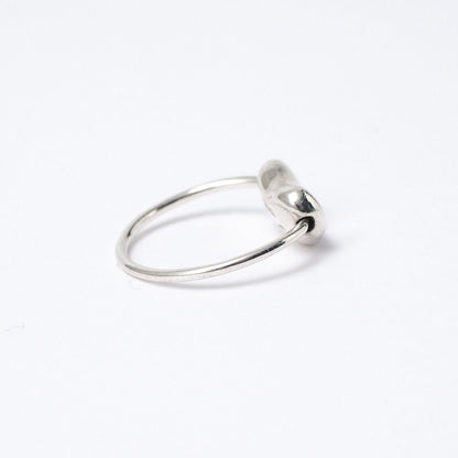 Tiffany & Co Bean Ring Elsa Peretti 925 Sterling Silver — view 5