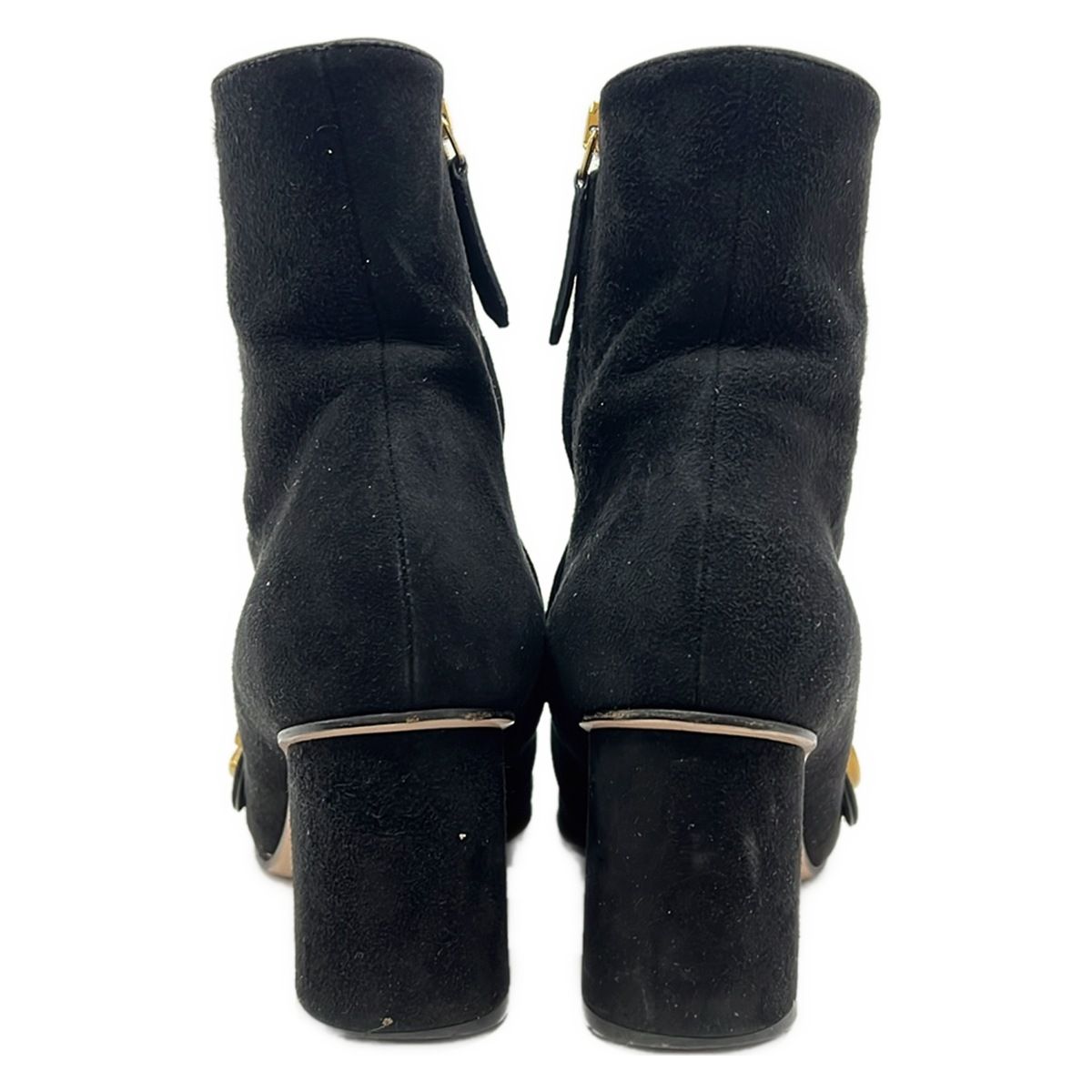 Gucci Short Boots GG Marmont Black — view 3