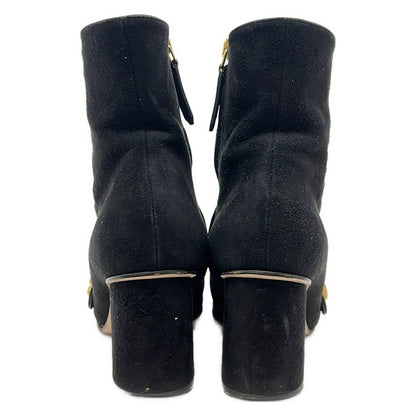 Gucci Short Boots GG Marmont Black — view 3
