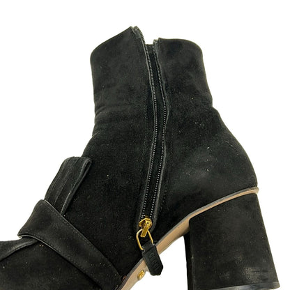 Gucci Short Boots GG Marmont Black — view 5