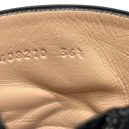 Gucci Short Boots GG Marmont Black — view 7