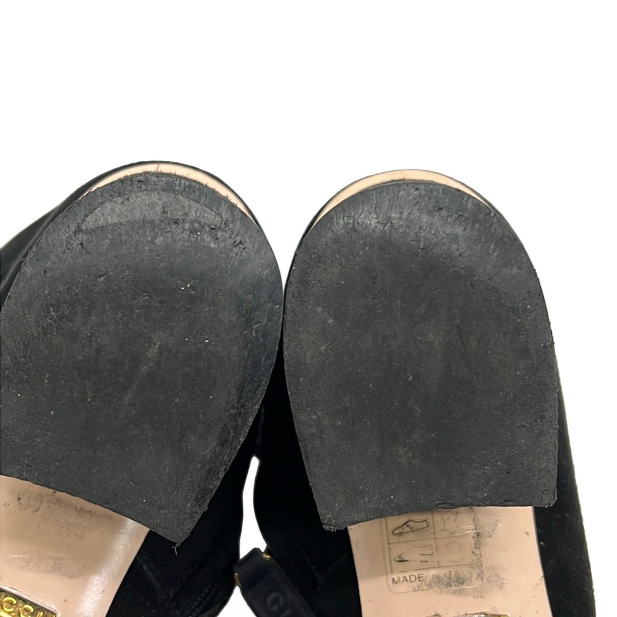 Gucci Short Boots GG Marmont Black — view 8